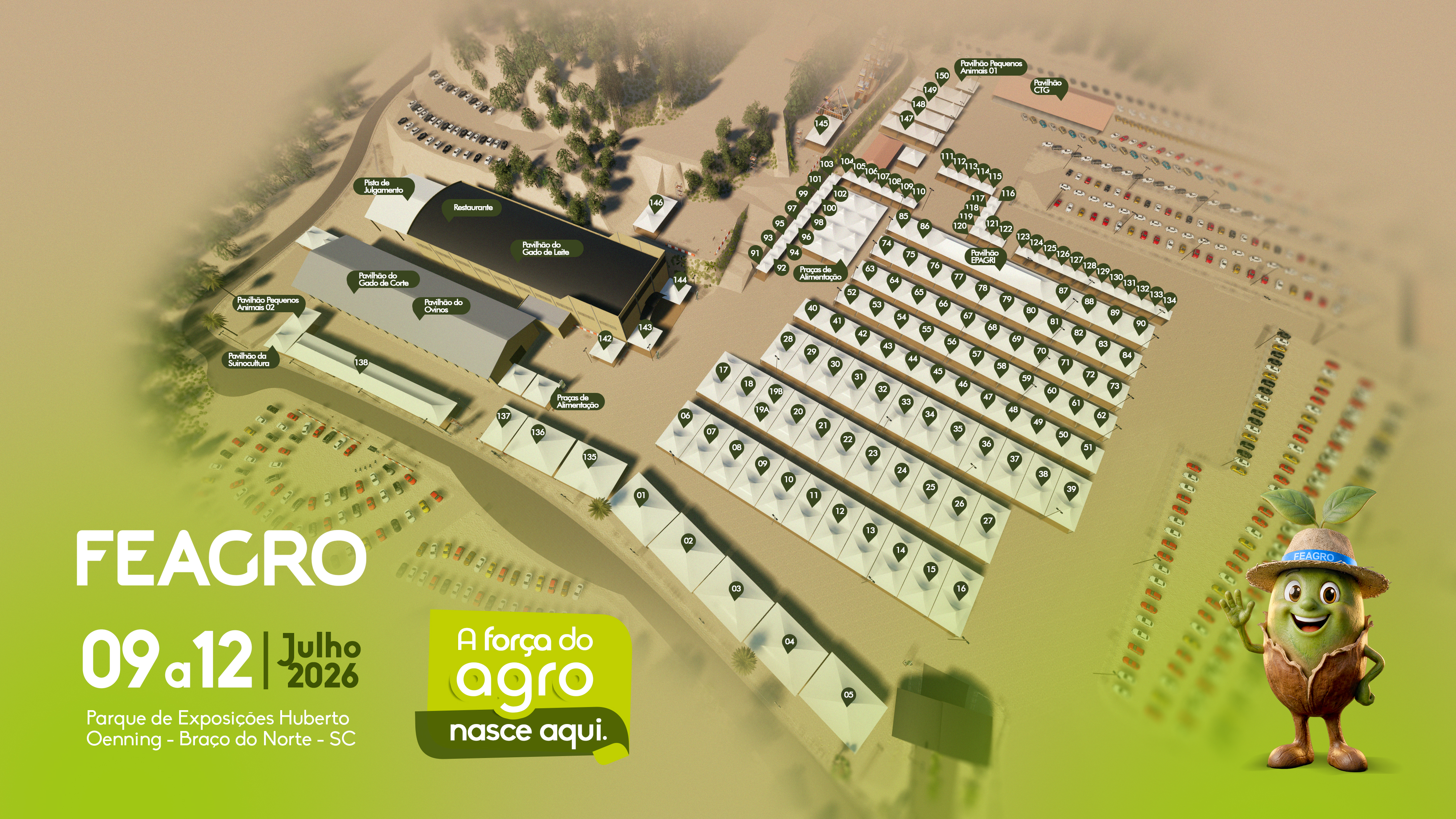Mapa da Feira e Expositores